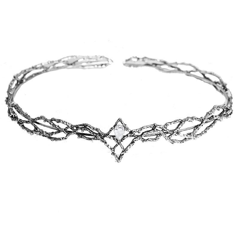 Тиара Трандуила с золотыми стразами - Европейский и американский стиль
Тиара Трандуила с золотыми стразами - Европейский и американский стиль