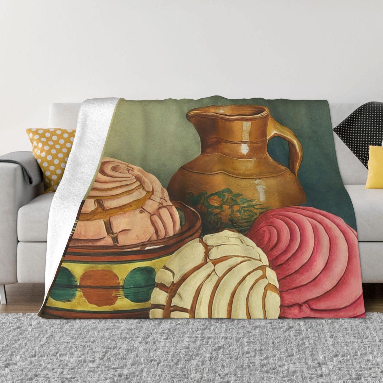 Conchas Still Life 2 Vertical Four Seasons Comfortable Warm Soft Blanket Conchas Still Life Oil Painting Minimalist Pastry 30x40in
Conchas Still Life 2 Vertical Four Seasons Comfortable Warm Soft Blanket Conchas Still Life Oil Painting Minimalist Pastry 30x40in