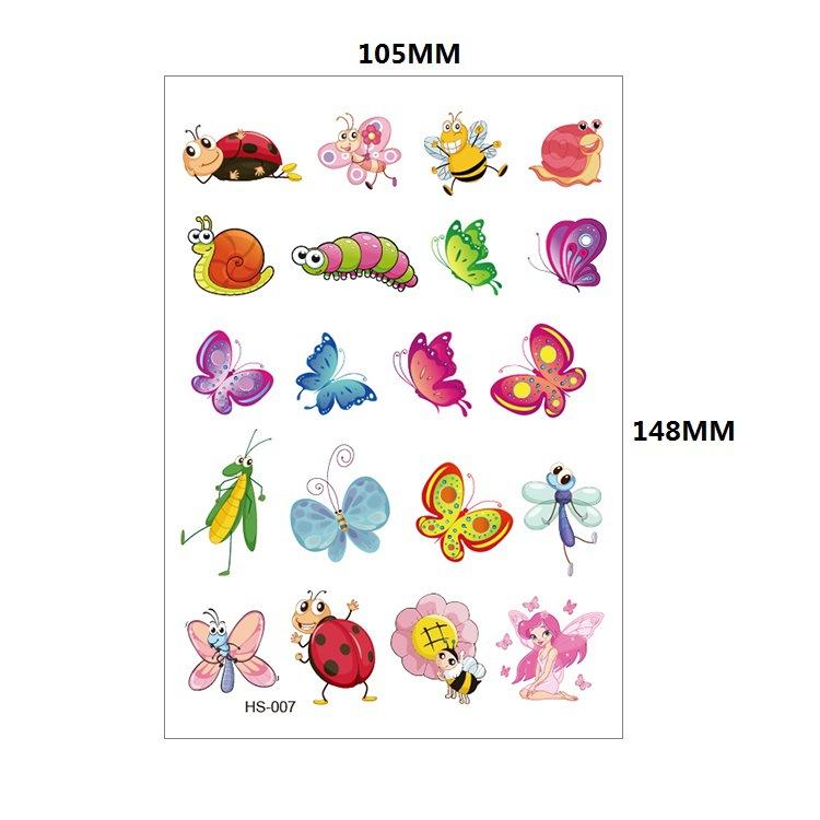 Детские наклейки для татуировок с блестками, золотой пылью, мультяшной бабочкой, радугой, насекомым, подсолнухом, набор цветов, милые наклейки 105*148MM
Детские наклейки для татуировок с блестками, золотой пылью, мультяшной бабочкой, радугой, насекомым, подсолнухом, набор цветов, милые наклейки 105*148MM