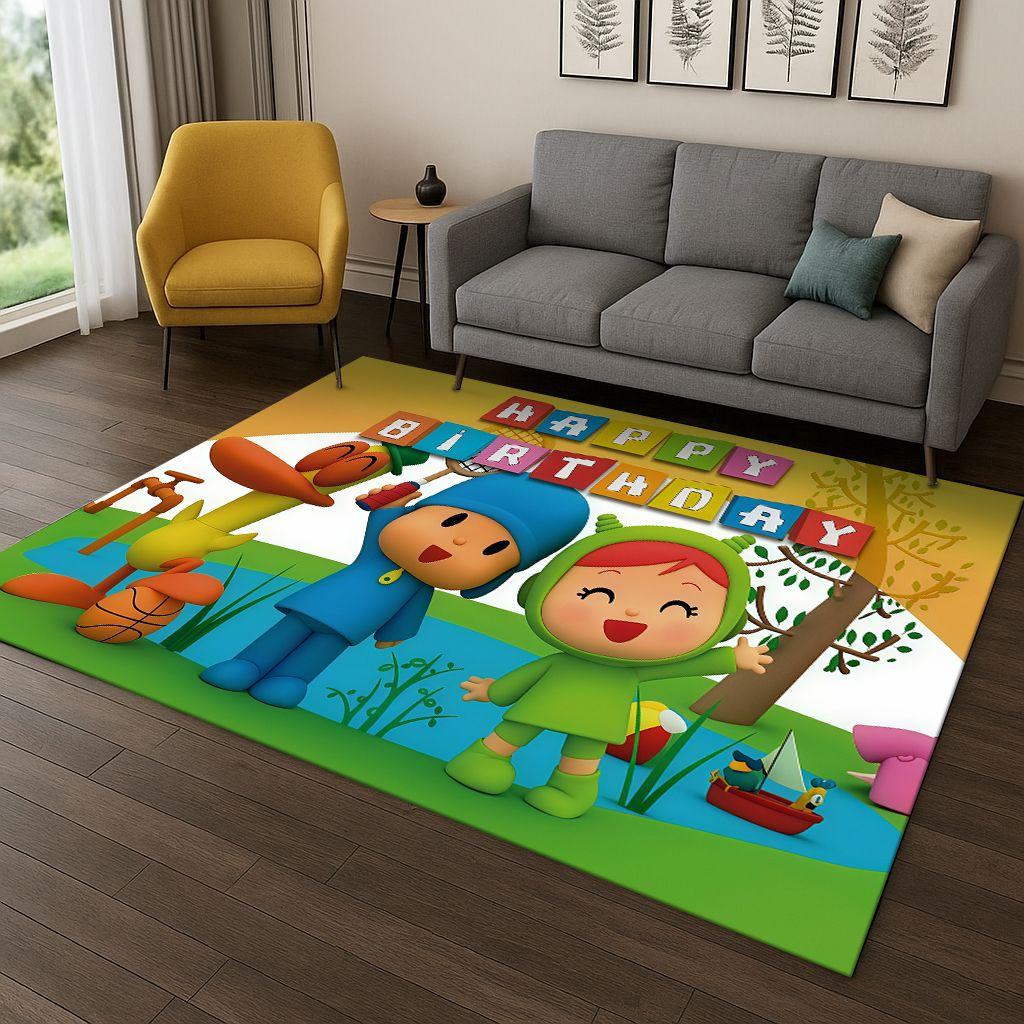 3D P-Pocoyo Elly Pato Cartoon Carpet Rug for Bedroom Living Room Sofa Home Decor,kids Play Game Area Rug Non-slip Floor Mat Gift 200x160cm
3D P-Pocoyo Elly Pato Cartoon Carpet Rug for Bedroom Living Room Sofa Home Decor,kids Play Game Area Rug Non-slip Floor Mat Gift 200x160cm