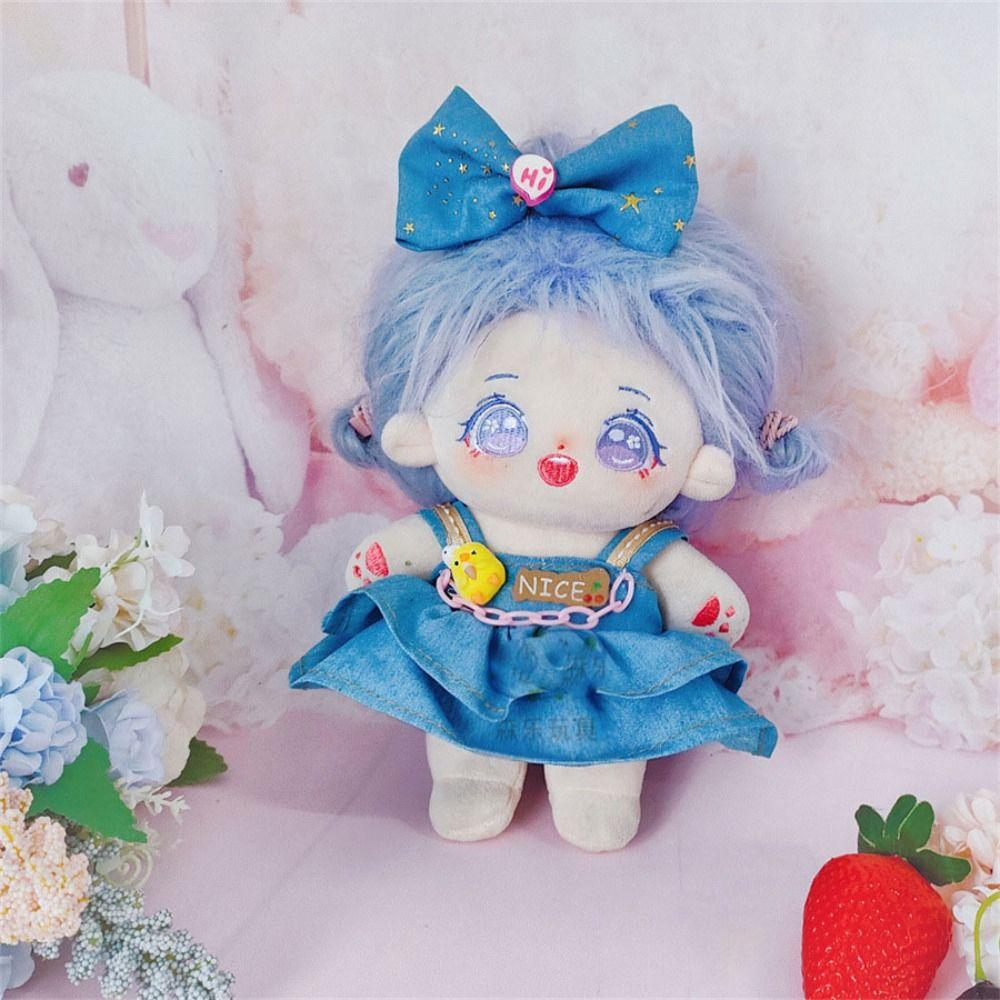 With Cartoon Headband Doll Lovely Clothes Cute Doll Skirt 20cm Cotton Doll/EXO Idol Dolls 2
With Cartoon Headband Doll Lovely Clothes Cute Doll Skirt 20cm Cotton Doll/EXO Idol Dolls 2