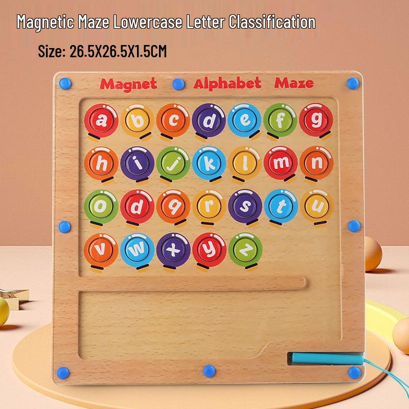 Magnetic Maze Ball Pen Control: Two-Player Educational Color Sorting Toy for Kids
Magnetic Maze Ball Pen Control: Two-Player Educational Color Sorting Toy for Kids