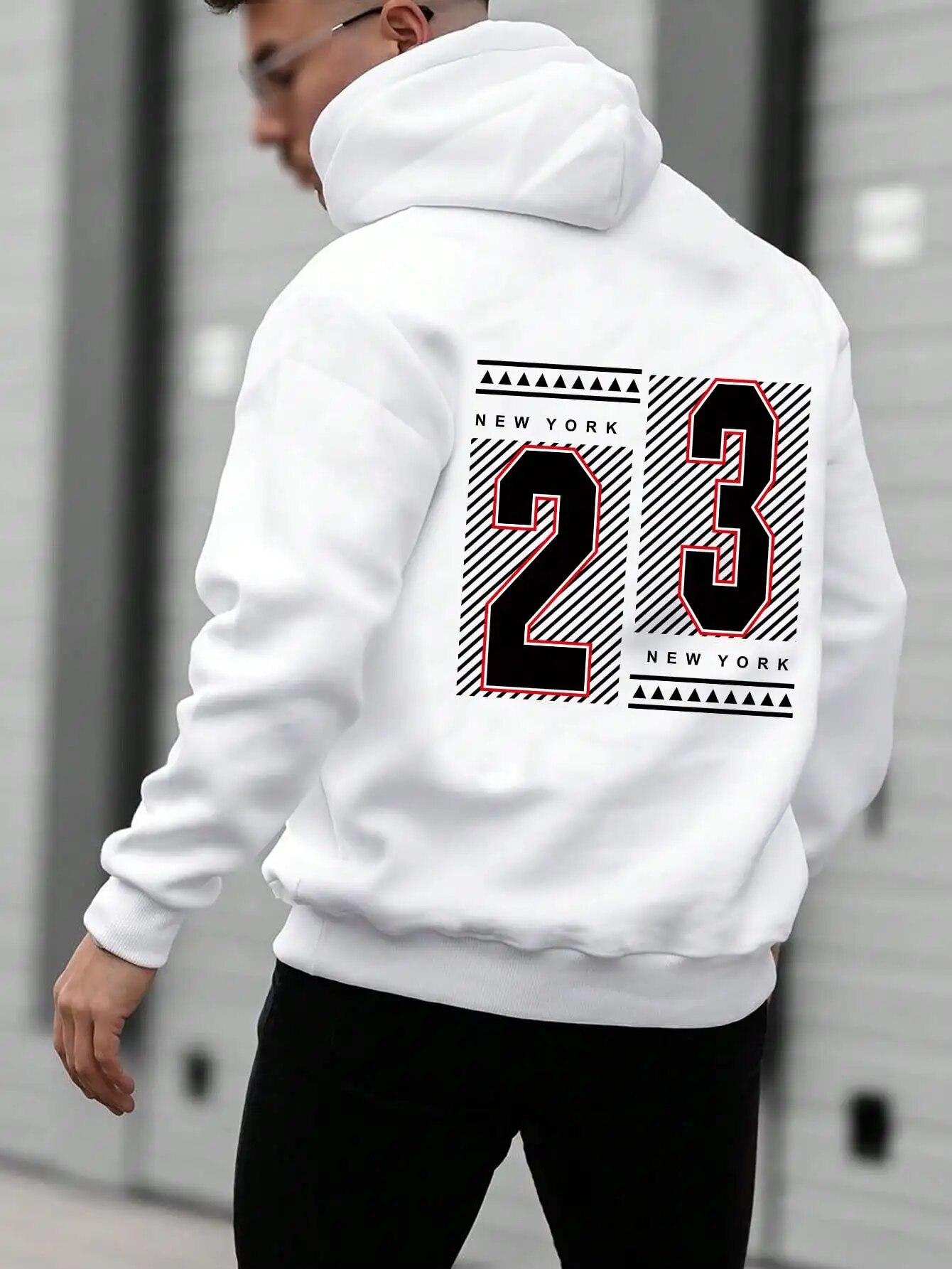 New York 23 Art Letter Stripe Design Hooded For Unisex Fleece Hip Hop Hoodies Fashion Creative Tops Street Casual Unisex Pullovers
New York 23 Art Letter Stripe Design Hooded For Unisex Fleece Hip Hop Hoodies Fashion Creative Tops Street Casual Unisex Pullovers