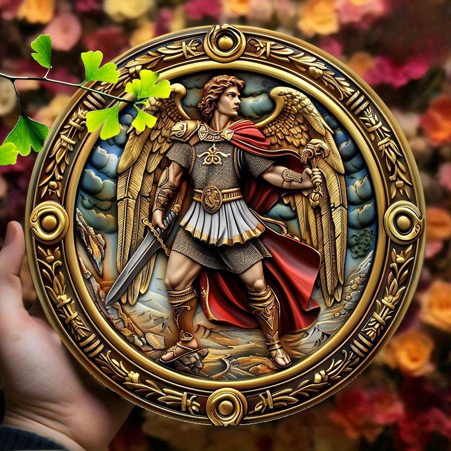 2d Flat 20*20cm, Angel Warrior, Mythological Warrior Wooden Wall Art Decorative Sign Plaque, Traditional Style, for Home, Kitchen, Bedroom, Bar. 20x20cm
2d Flat 20*20cm, Angel Warrior, Mythological Warrior Wooden Wall Art Decorative Sign Plaque, Traditional Style, for Home, Kitchen, Bedroom, Bar. 20x20cm