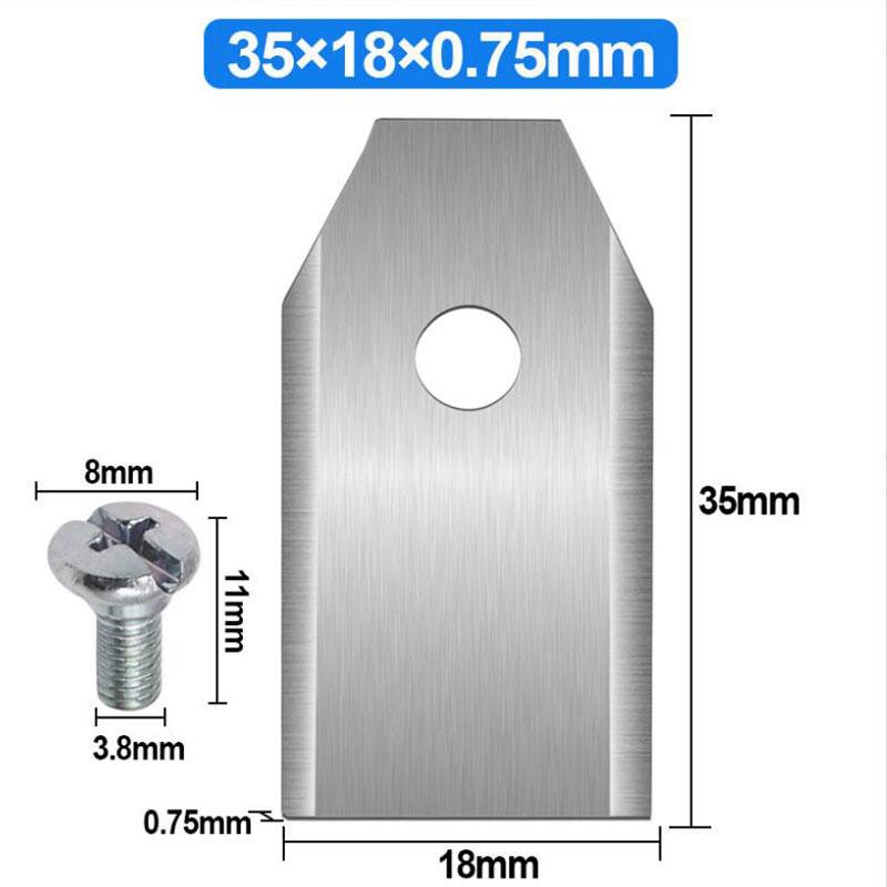 Лезвие для кошения из нержавеющей стали Лезвия для робота-газонокосилки 0,45/0,6/0,75 мм с винтами для Husqvarna Automower E
Лезвие для кошения из нержавеющей стали Лезвия для робота-газонокосилки 0,45/0,6/0,75 мм с винтами для Husqvarna Automower E