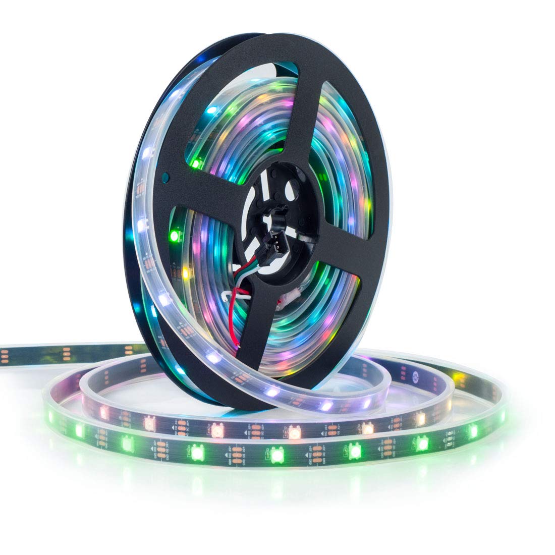 WS2812B LED Strip 5050 SMD Alloy 30 150 Individually Dream Full Black IP67 Waterproof Silicone LED String Indoor Suitable for Parties and BTF-LIGHTING
WS2812B LED Strip 5050 SMD Alloy 30 150 Individually Dream Full Black IP67 Waterproof Silicone LED String Indoor Suitable for Parties and BTF-LIGHTING