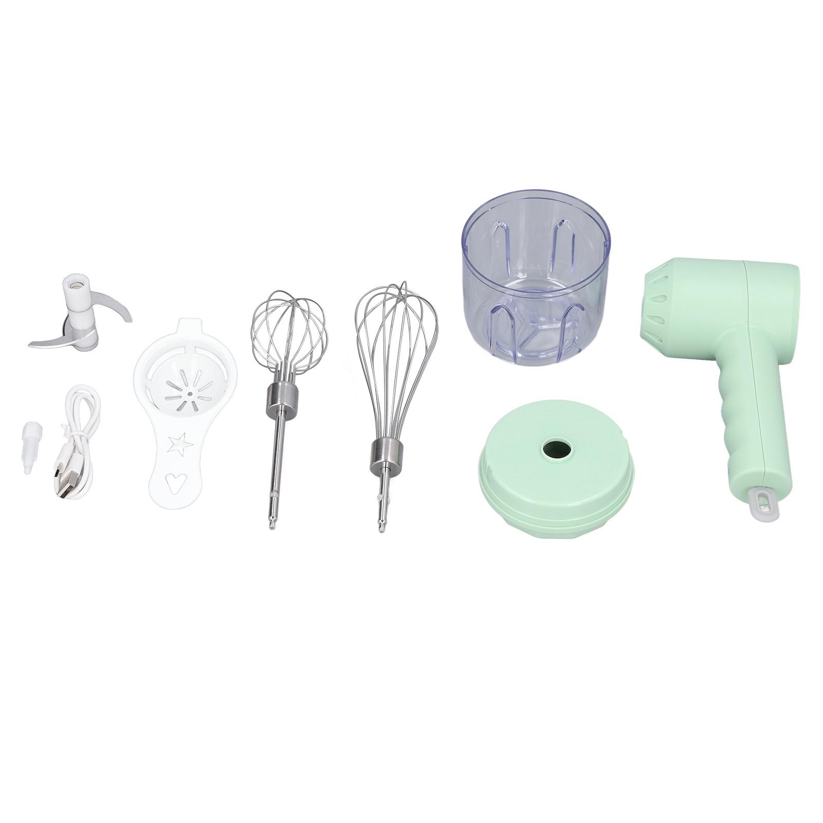 Electric Cordless Hand Mixer Small Household 3 Speed Changing Whisk for Kitchen Baking Green L(for 6.5-9kg)
Electric Cordless Hand Mixer Small Household 3 Speed Changing Whisk for Kitchen Baking Green L(for 6.5-9kg)
