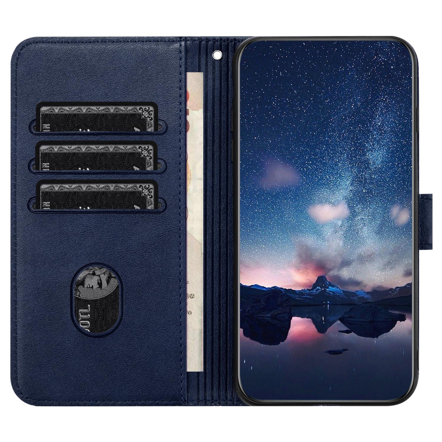 For Samsung Galaxy A24 4G (162.1 x 77.6 x 8.3mm) Phone Case Leather Cover with Wallet Stand Blue
For Samsung Galaxy A24 4G (162.1 x 77.6 x 8.3mm) Phone Case Leather Cover with Wallet Stand Blue