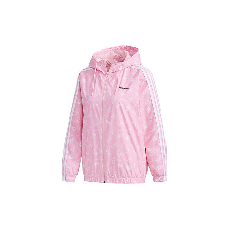 Adidas Neo Logo Printed Sports Casual Hooded Zip Jacket Women jackets Pink GF7107 S
Adidas Neo Logo Printed Sports Casual Hooded Zip Jacket Women jackets Pink GF7107 S