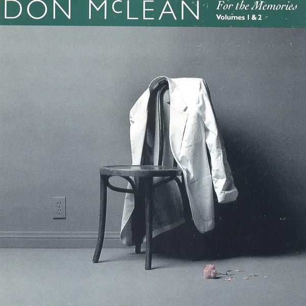 CD DON MCLEAN - For The Memories (Volumes 1 & 2) D271330 Gold Castle 1989 US Rock Used
CD DON MCLEAN - For The Memories (Volumes 1 & 2) D271330 Gold Castle 1989 US Rock Used