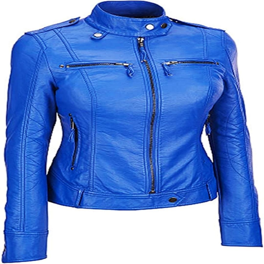 Жіноча червона шкіряна куртка Noora зі справжньої шкіри ягняти на блискавці та кишені | Плечовий ремінь | Застібка на рукавах | XXXL
Жіноча червона шкіряна куртка Noora зі справжньої шкіри ягняти на блискавці та кишені | Плечовий ремінь | Застібка на рукавах | XXXL