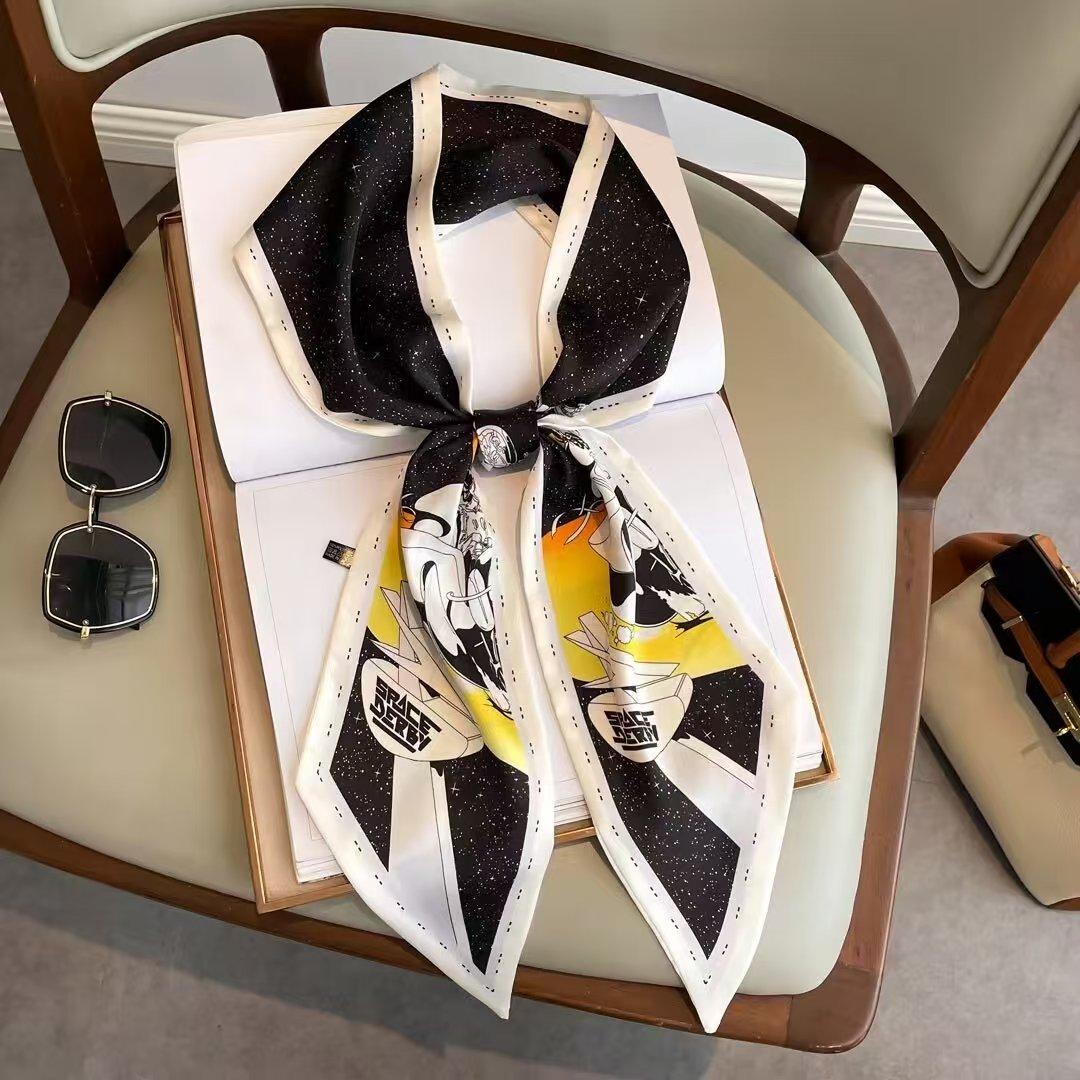 Long Silk Scarf Bag Tie Lady Neck Skinny Scarves Hairband Foulard Horse Print Brand Lady Neckerchief Ribbon Spring New
Long Silk Scarf Bag Tie Lady Neck Skinny Scarves Hairband Foulard Horse Print Brand Lady Neckerchief Ribbon Spring New