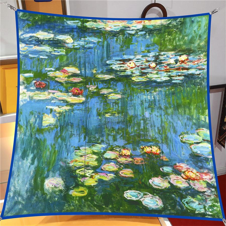 Шелковый платок женский с принтом лотоса, квадратные шарфы, головной платок, эшарп, шелковые фуляры женские, накидки, пляжные шали, бандана, женские хиджабы, 90 см 90CM x 90CM
Шелковый платок женский с принтом лотоса, квадратные шарфы, головной платок, эшарп, шелковые фуляры женские, накидки, пляжные шали, бандана, женские хиджабы, 90 см 90CM x 90CM