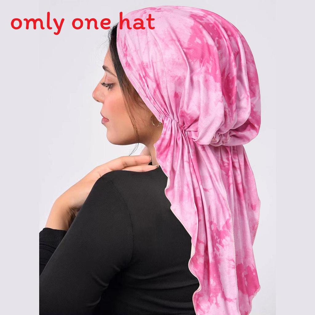 Polyester Floral Print Womans Cap With Large Tail And Arc Design For Summer Fashion Tie Dye Pink
Polyester Floral Print Womans Cap With Large Tail And Arc Design For Summer Fashion Tie Dye Pink