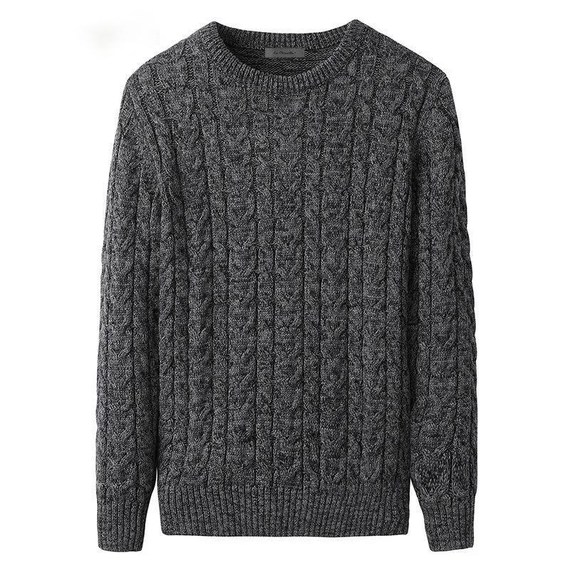 Большой размер осенне-зимний свитер с круглым вырезом плюс бархатная толстая рубашка с низом, однотонный модный брендовый свитер, свободный шерстяной мужской пуловер M серый
Большой размер осенне-зимний свитер с круглым вырезом плюс бархатная толстая рубашка с низом, однотонный модный брендовый свитер, свободный шерстяной мужской пуловер M серый