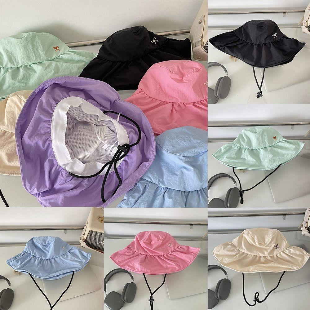 Sunscreen Fishing Caps Quick Drying Bow Strap Bucket Hats Bucket Hat For Outdoor Camping
Sunscreen Fishing Caps Quick Drying Bow Strap Bucket Hats Bucket Hat For Outdoor Camping