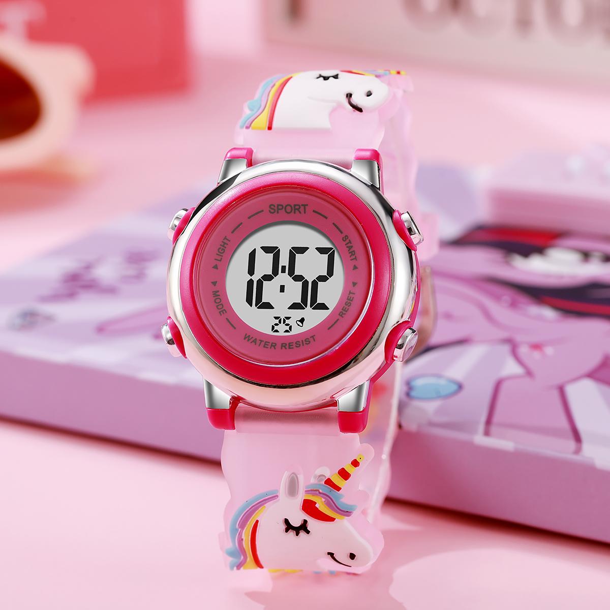 New Cute Cartoon Unicorn 3D Silicone Gift Watch Electronic Watch for Christmas Halloween Gift белый
New Cute Cartoon Unicorn 3D Silicone Gift Watch Electronic Watch for Christmas Halloween Gift белый