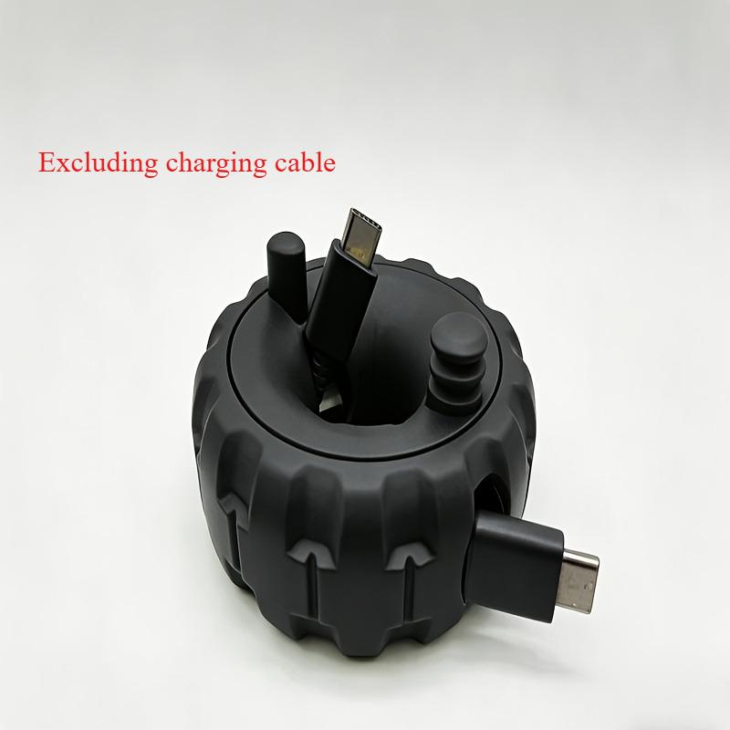 Cable Organizer Cord Winder, Portable Cable Keeper USB Cable Holder, Travel Cable Management, Type C Charger Cord Organizer чорний
Cable Organizer Cord Winder, Portable Cable Keeper USB Cable Holder, Travel Cable Management, Type C Charger Cord Organizer чорний