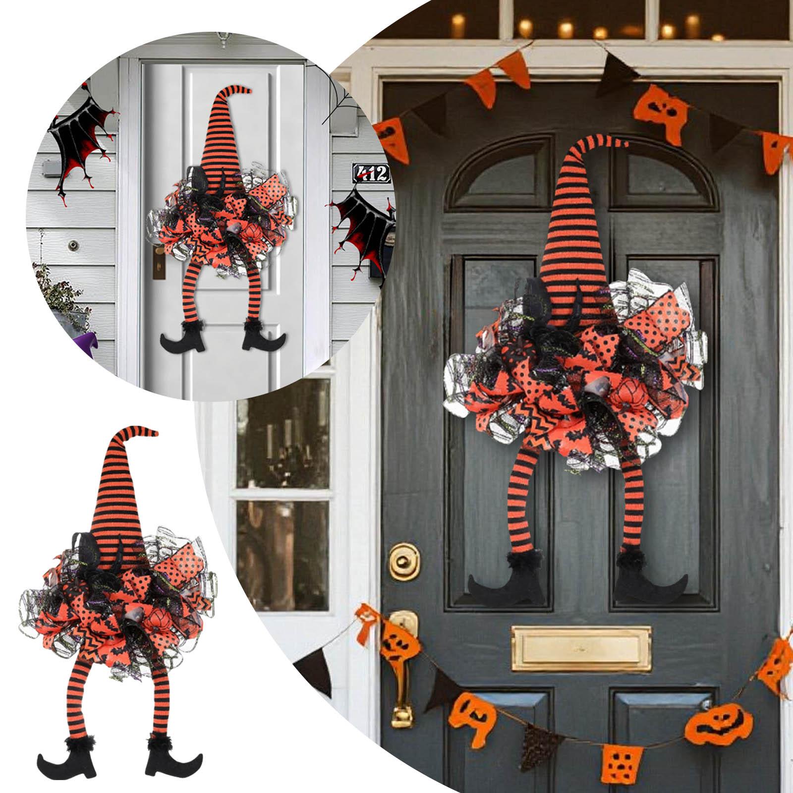 Halloween Wreaths With Witch Legs Front Door Hanging Decorations Garland Spooky Halloween Party Props Haunted House Decor One Size оранжевый
Halloween Wreaths With Witch Legs Front Door Hanging Decorations Garland Spooky Halloween Party Props Haunted House Decor One Size оранжевый