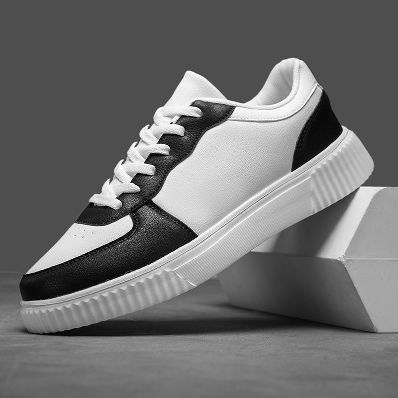 Lightweight Leather Platform Skateboarding Shoes Men Trainers Skate Board Shoes Flat Sneakers Thick Sole Sports Casual Shoes 36
Lightweight Leather Platform Skateboarding Shoes Men Trainers Skate Board Shoes Flat Sneakers Thick Sole Sports Casual Shoes 36