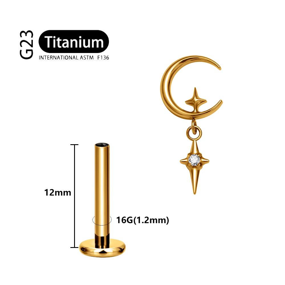 ASTM F136 Titanium Crescent Moon Cartilage Earring Dainty Helix Tragus Labret Screwback Stud Piercing Body Jewelry
ASTM F136 Titanium Crescent Moon Cartilage Earring Dainty Helix Tragus Labret Screwback Stud Piercing Body Jewelry