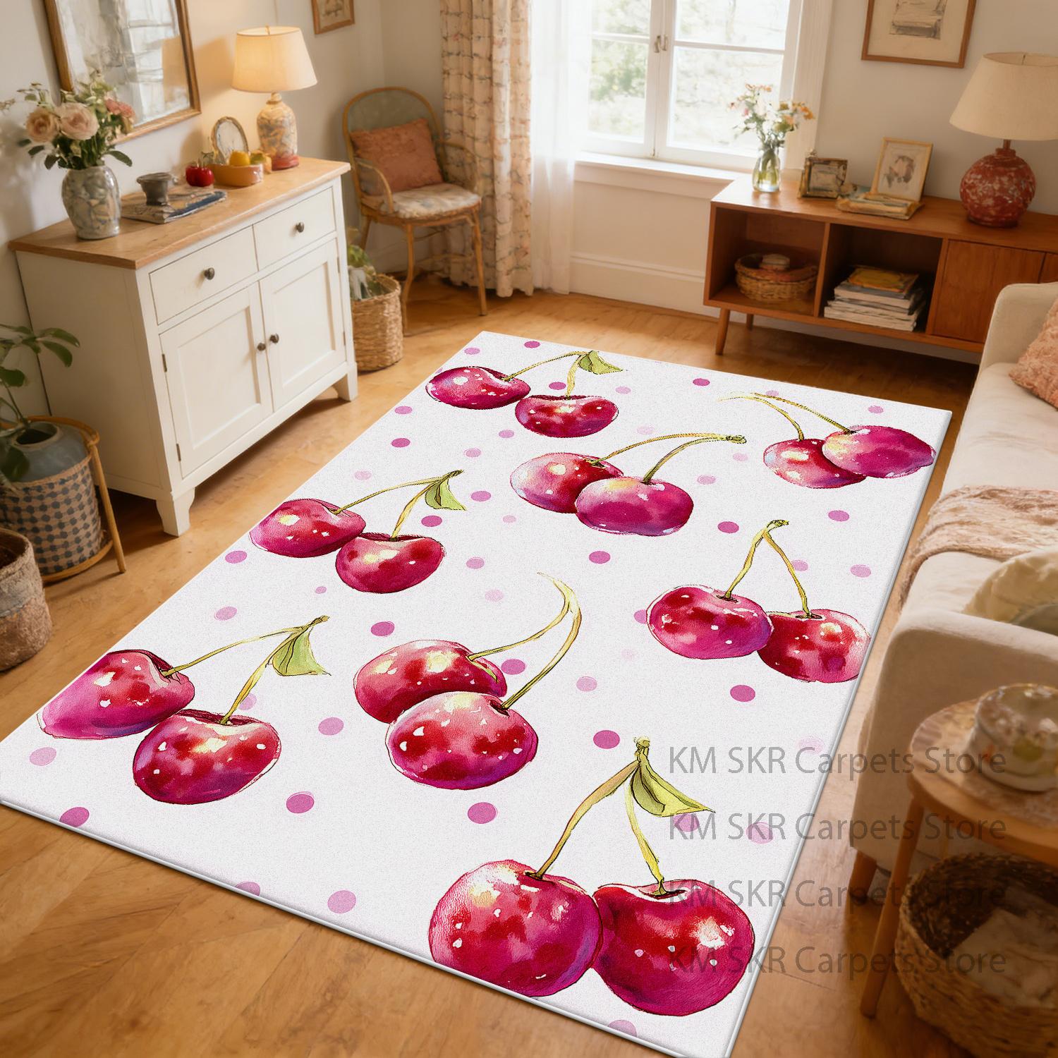 Ins Modern Red Cherry Large Living Room Rug Decoration Washable Non-slip Bedroom Study Carpet Soft Fluffy Parlor Sofa Floor Mats 60x90cm
Ins Modern Red Cherry Large Living Room Rug Decoration Washable Non-slip Bedroom Study Carpet Soft Fluffy Parlor Sofa Floor Mats 60x90cm