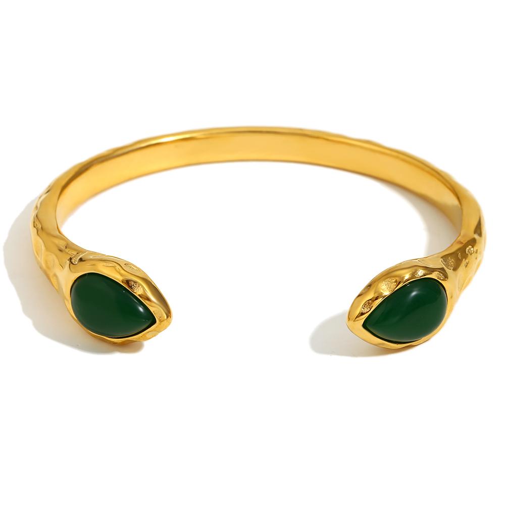 MamacitaSlay Vintage Red Green Agate Snake Head Bangles Cuff bracelets 18K Gold Plated Stainless Steel Party Waterproof Jewelry червоний
MamacitaSlay Vintage Red Green Agate Snake Head Bangles Cuff bracelets 18K Gold Plated Stainless Steel Party Waterproof Jewelry червоний