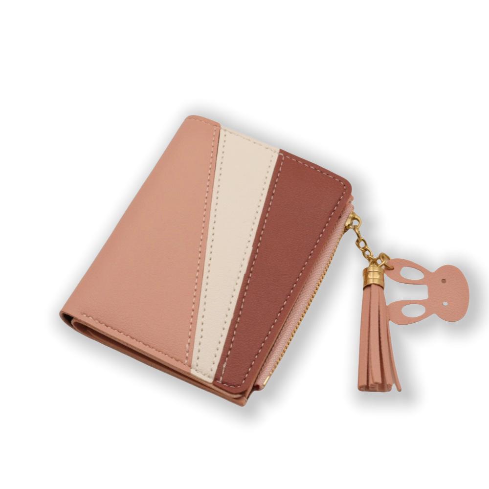 Korean Style Women s Long Zipper Wallet - Patchwork Leather Coin Purse with Card Slots светло-розовый
Korean Style Women s Long Zipper Wallet - Patchwork Leather Coin Purse with Card Slots светло-розовый