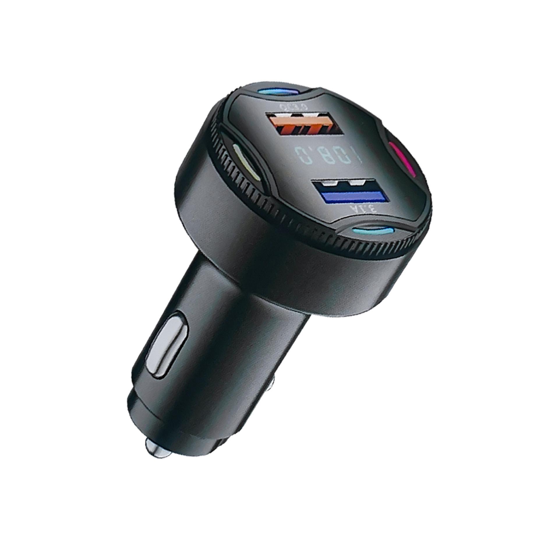 KC-06 Двойное USB Быстрое Автомобильное Зарядное Устройство и Адаптер
KC-06 Двойное USB Быстрое Автомобильное Зарядное Устройство и Адаптер