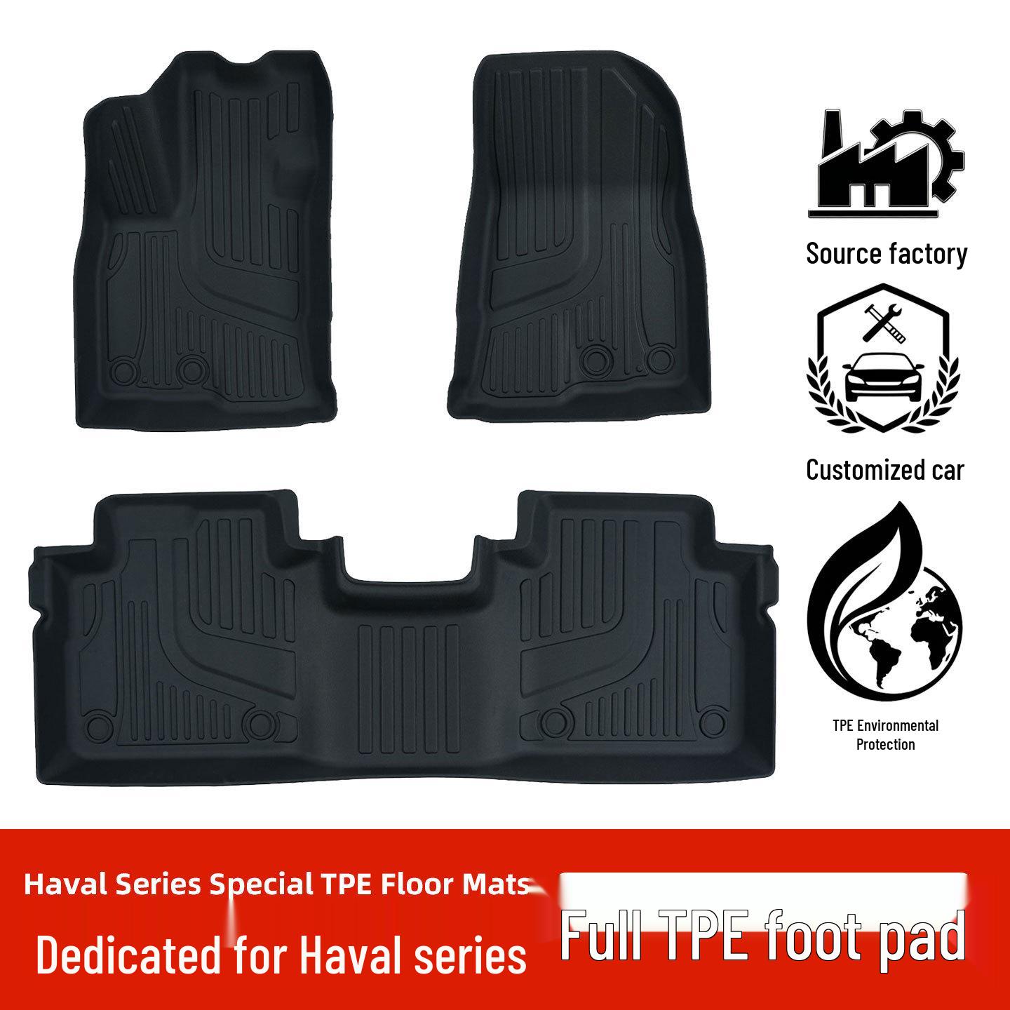 Eco-Friendly TPE Car Floor Mats for Haval M6, Big Dog Second Gen, Xiaolong MAX, F7, F5, H1, H7, H7L 2018-2020 Haval F5
Eco-Friendly TPE Car Floor Mats for Haval M6, Big Dog Second Gen, Xiaolong MAX, F7, F5, H1, H7, H7L 2018-2020 Haval F5