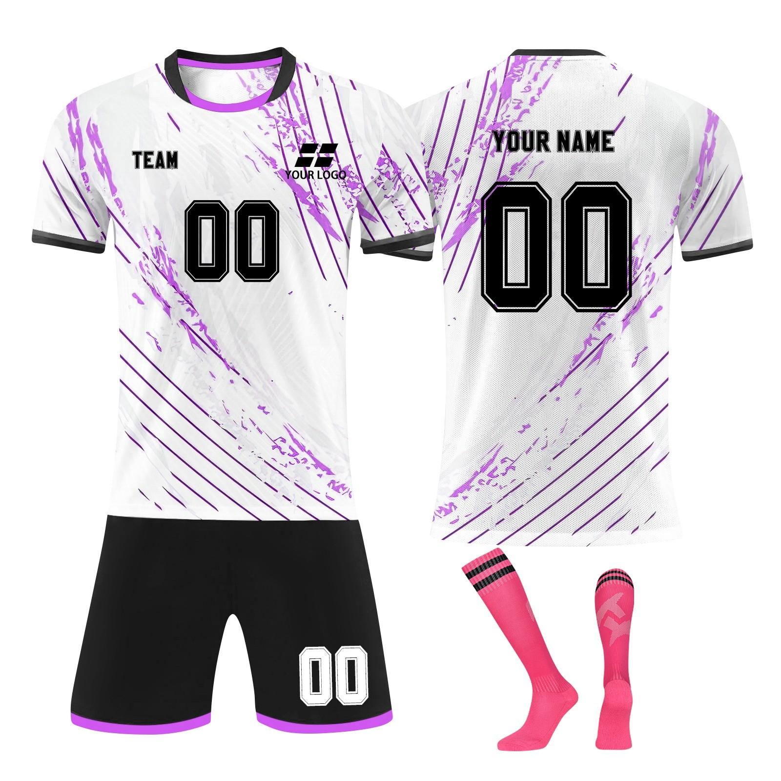 Комплект персонализированных рубашек для мужчин и девочек с именем и номером, футбольные майки на заказ для мальчиков, тренировочный костюм 20
Комплект персонализированных рубашек для мужчин и девочек с именем и номером, футбольные майки на заказ для мальчиков, тренировочный костюм 20