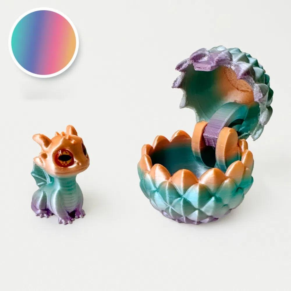 Новое 3D-печатное яйцо дракона Креативная красочная модель яйца дракона Игрушка Милый дракончик Коллекционное настольное украшение Офисный декор
Новое 3D-печатное яйцо дракона Креативная красочная модель яйца дракона Игрушка Милый дракончик Коллекционное настольное украшение Офисный декор