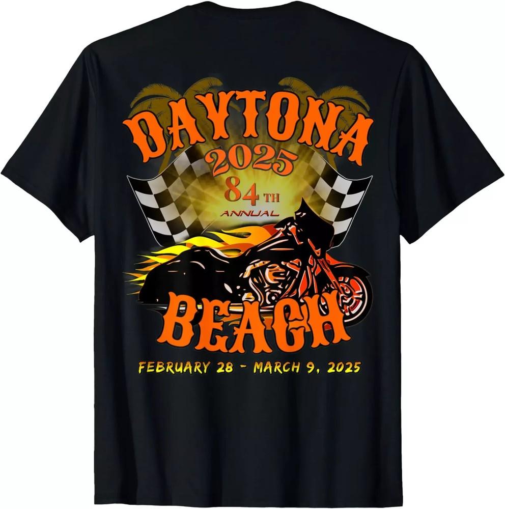 BIKE WEEK 2025 84TH ANNUALVINTAGE RALLY ART ON BACK T-SHIRT S-5XL Unisex T-Shirt S
BIKE WEEK 2025 84TH ANNUALVINTAGE RALLY ART ON BACK T-SHIRT S-5XL Unisex T-Shirt S