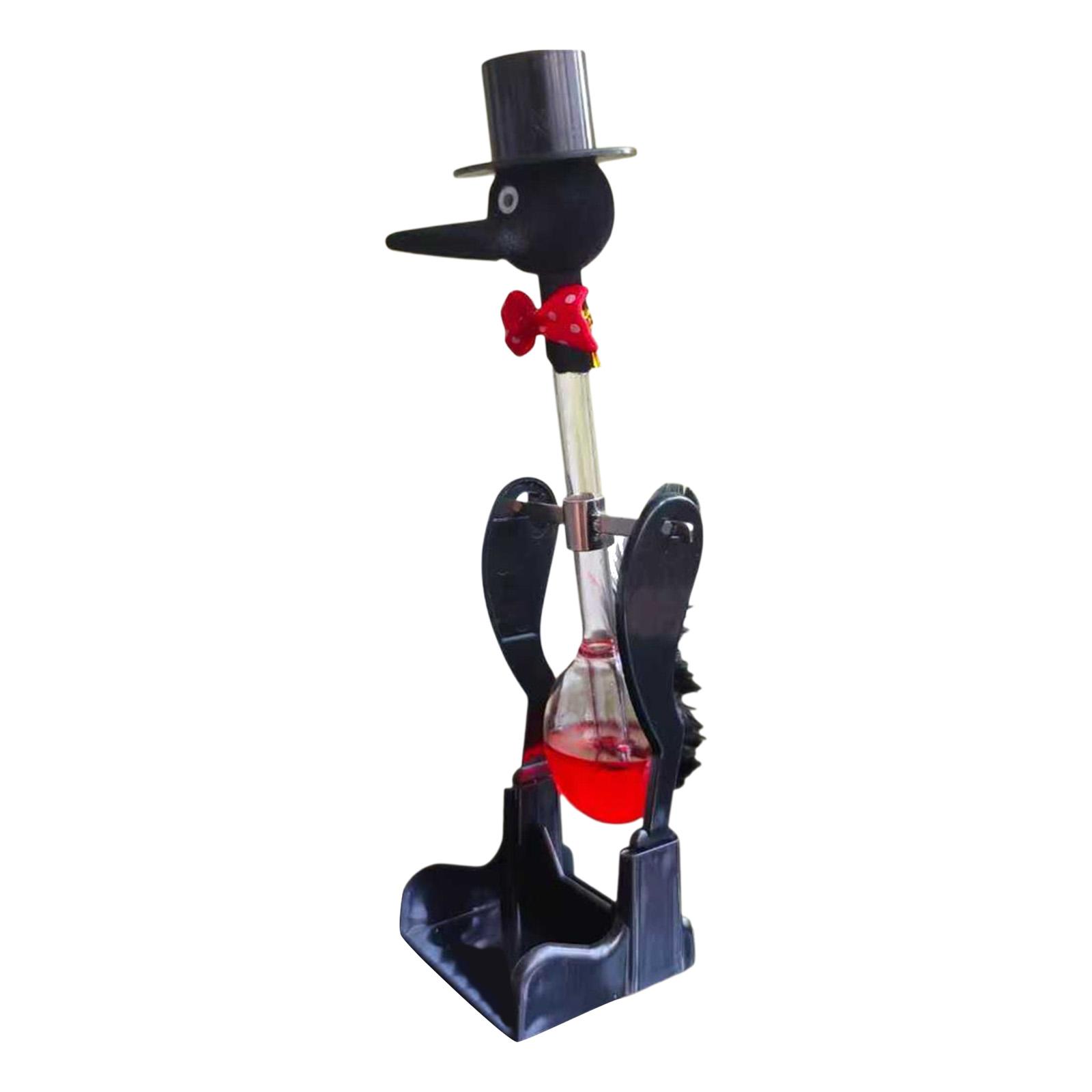 Bobbing Bird Prank Toy for Home Office Desk Drinking Bird Desk Toy Non-Stop Glass Duck Creative Toys Educational Ornament чорний
Bobbing Bird Prank Toy for Home Office Desk Drinking Bird Desk Toy Non-Stop Glass Duck Creative Toys Educational Ornament чорний