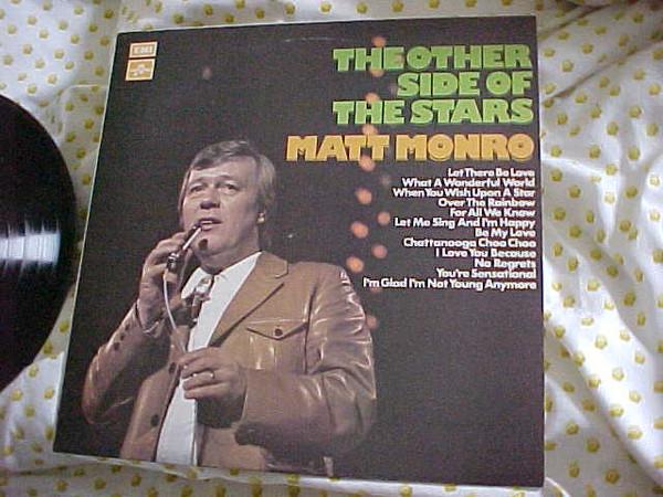 LP Record MATT MONRO - The Other Side Of The Stars SCX6578 Columbia 1975 UK Jazz Used
LP Record MATT MONRO - The Other Side Of The Stars SCX6578 Columbia 1975 UK Jazz Used