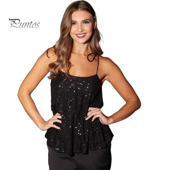 Сексуальный жилет-слинг, двухслойный, с блестками, женские топы, блестящие детали, стандартный крой, летние топы, повседневная одежда M чёрный
Сексуальный жилет-слинг, двухслойный, с блестками, женские топы, блестящие детали, стандартный крой, летние топы, повседневная одежда M чёрный