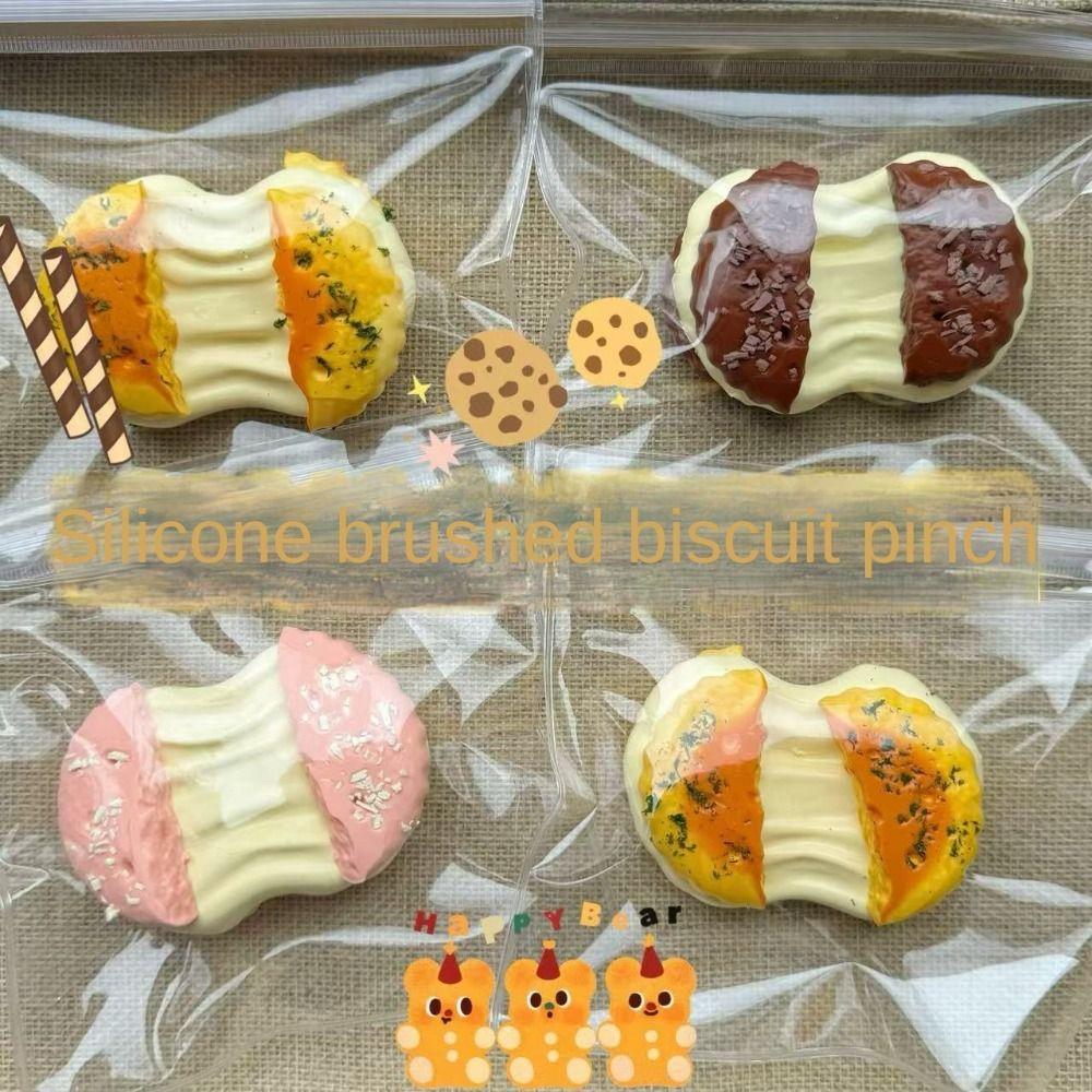 Simulation Food Biscuits Pinch Toy Soft Biscuit Squeeze Toy Silicone Pinch Toy Children style A
Simulation Food Biscuits Pinch Toy Soft Biscuit Squeeze Toy Silicone Pinch Toy Children style A