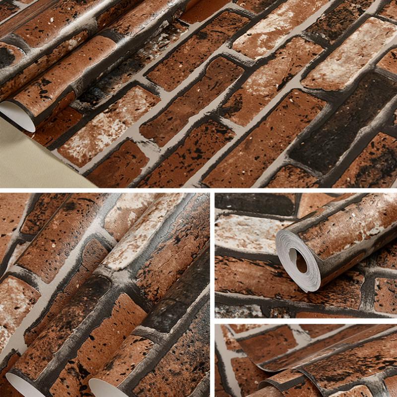 Ретро 3D цегляні шпалери ресторан магазин одягу магазин бар дослідження вітальня телевізор фон ПВХ WallPaper Coffee Brick
Ретро 3D цегляні шпалери ресторан магазин одягу магазин бар дослідження вітальня телевізор фон ПВХ WallPaper Coffee Brick