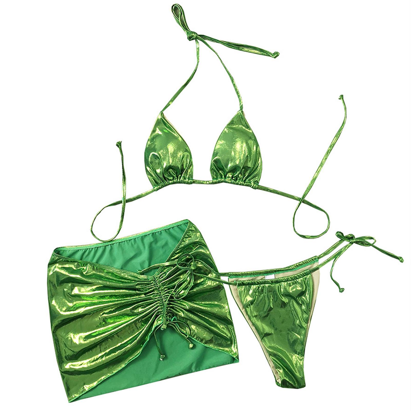 Женский купальник с высоким вырезом, 3 предмета, купальники-халтеры, бикини, купальный костюм, однотонный раздельный купальник для пляжной одежды L
Женский купальник с высоким вырезом, 3 предмета, купальники-халтеры, бикини, купальный костюм, однотонный раздельный купальник для пляжной одежды L