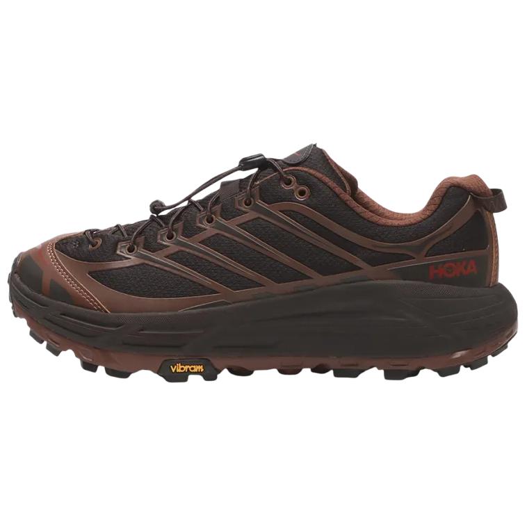 HOKA ONE ONE Mafate Three 2 Textile, Synthetic Leather Dual Density/VIBRAM Rubber/ Running Shoes Unisex Black Brown 1141572-CTRN 43
HOKA ONE ONE Mafate Three 2 Textile, Synthetic Leather Dual Density/VIBRAM Rubber/ Running Shoes Unisex Black Brown 1141572-CTRN 43