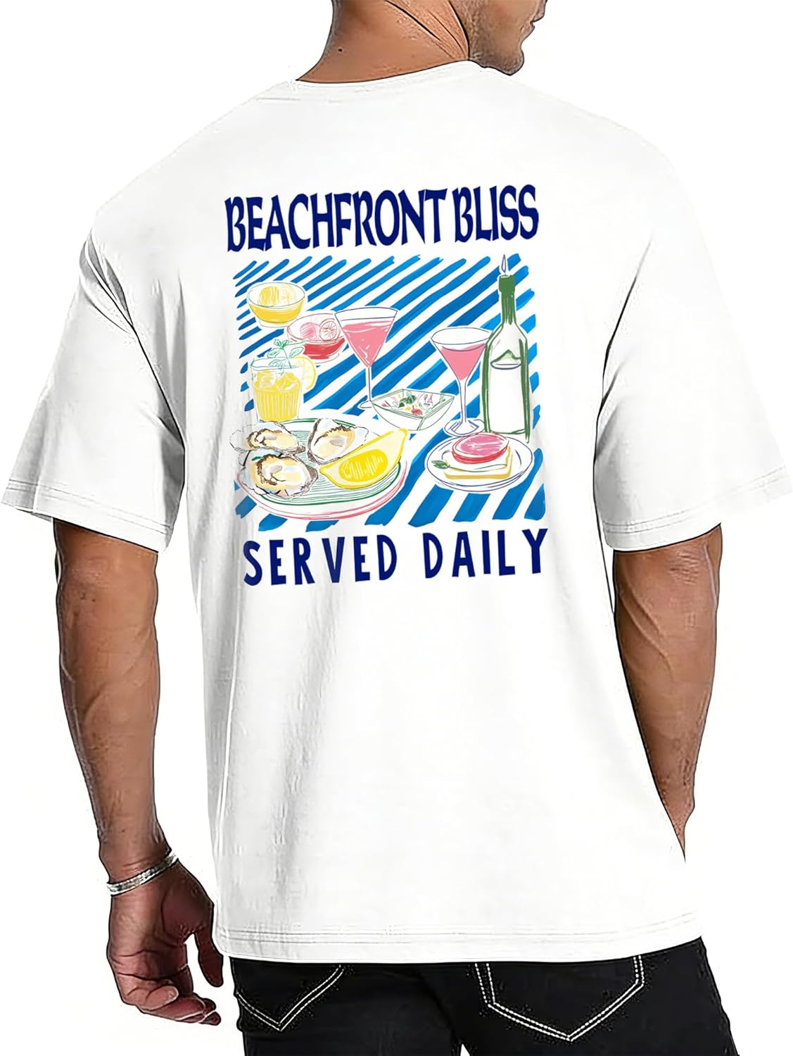 YTD Mens Graphic T-Shirts Short Sleeve Beachfront Bliss Print Oversized Cotton Casual Unisex Tee 5XL різнокольоровий
YTD Mens Graphic T-Shirts Short Sleeve Beachfront Bliss Print Oversized Cotton Casual Unisex Tee 5XL різнокольоровий
