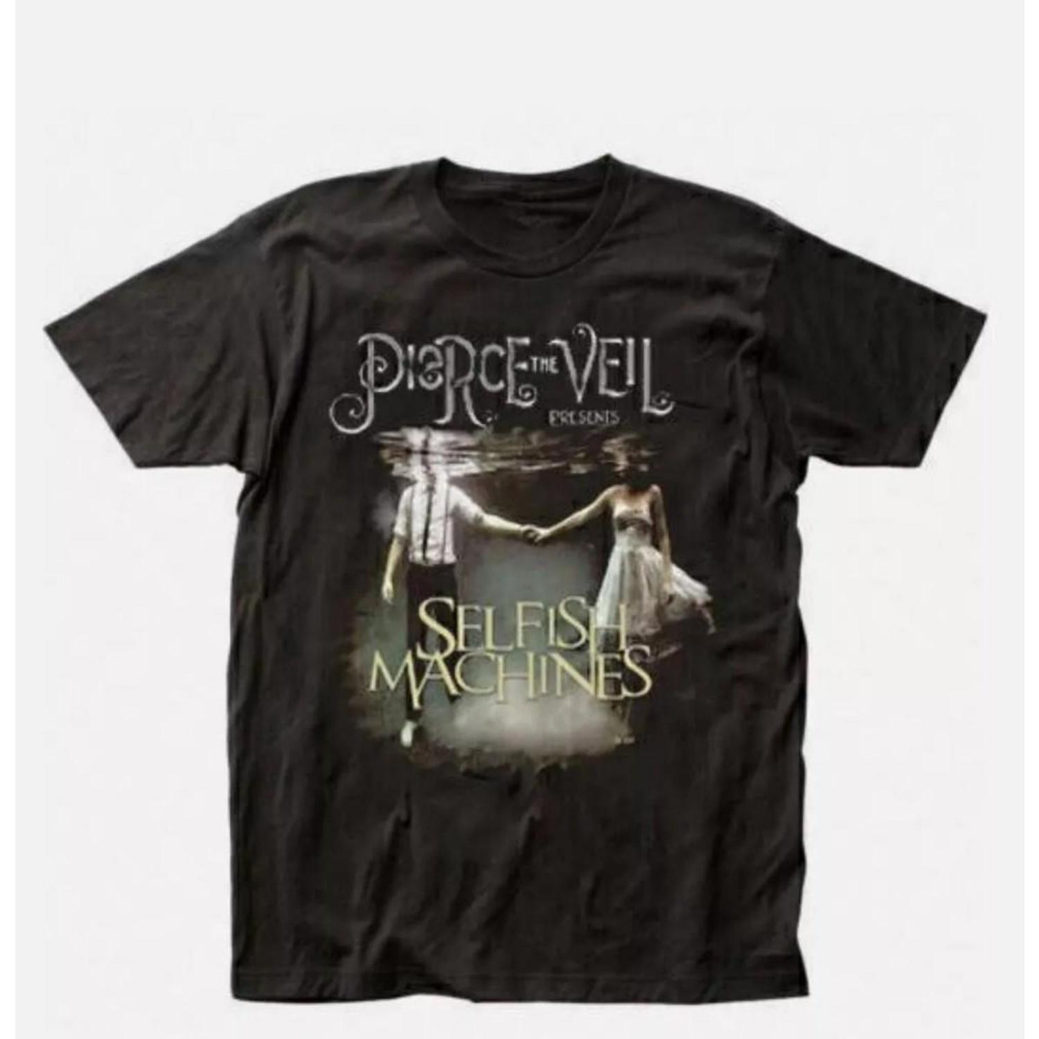 Pierce The Veil Selfish Machines Black Short Sleeve Cotton T-shirt Unisex BLA.. XXXXXL чорний
Pierce The Veil Selfish Machines Black Short Sleeve Cotton T-shirt Unisex BLA.. XXXXXL чорний