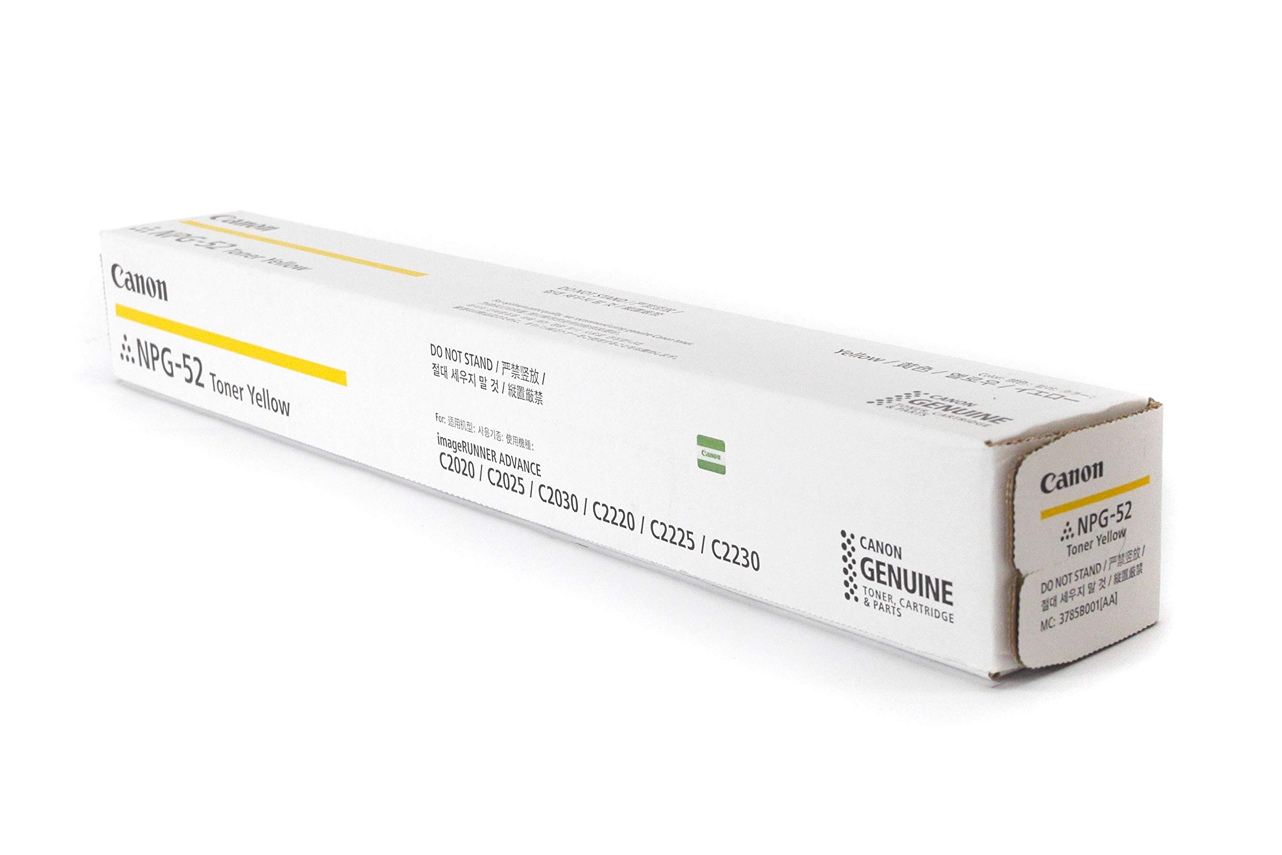 CANON Toner Cartridge NPG-52 Yellow Genuine Product
CANON Toner Cartridge NPG-52 Yellow Genuine Product