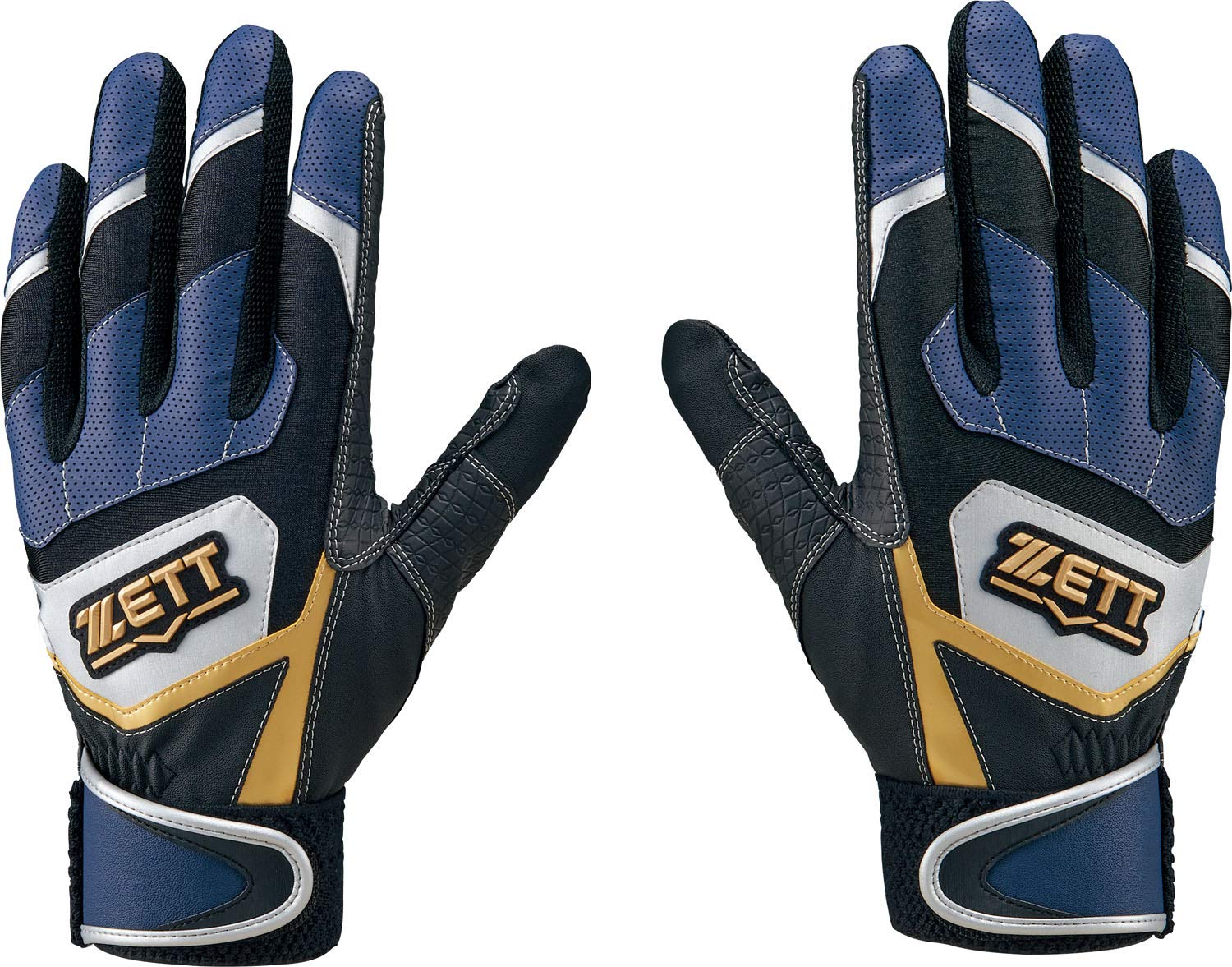 ZETT Impact Batting Standard x Size M Gloves, Hands-Free, Size, BG9192913/Navy Silver, (24-25cm)
ZETT Impact Batting Standard x Size M Gloves, Hands-Free, Size, BG9192913/Navy Silver, (24-25cm)