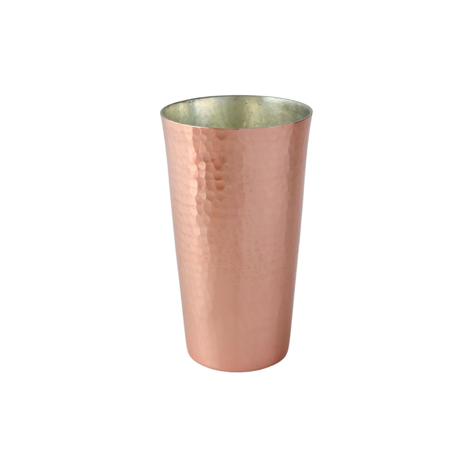 Asakusa Copper Silver Copperware Store Pure copper tumbler 400cc A copper tumbler made by a craftsman with 40 years of Mr. Hoshino, experience.
Asakusa Copper Silver Copperware Store Pure copper tumbler 400cc A copper tumbler made by a craftsman with 40 years of Mr. Hoshino, experience.
