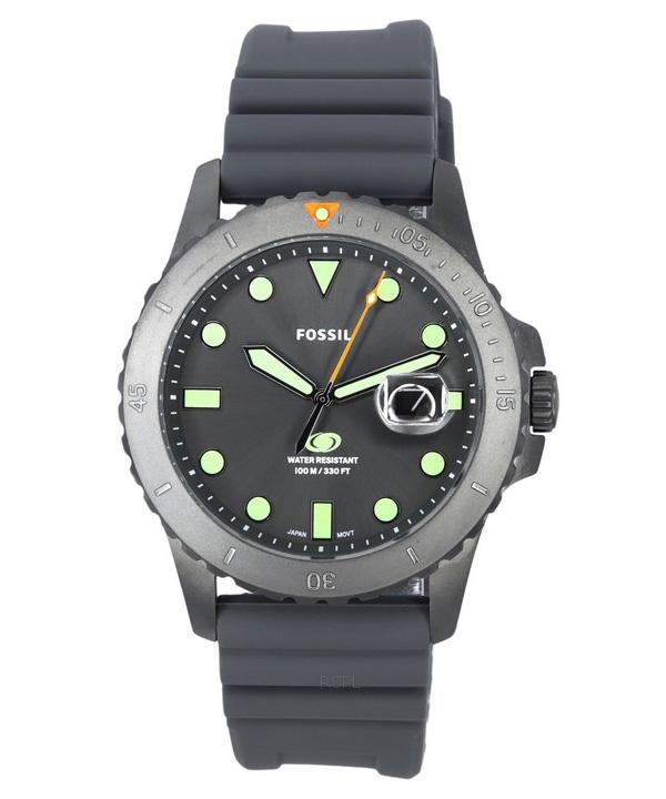 Кварцевые мужские часы Fossil Blue Dive с силиконовым ремешком и серым циферблатом FS5994 100M
Кварцевые мужские часы Fossil Blue Dive с силиконовым ремешком и серым циферблатом FS5994 100M