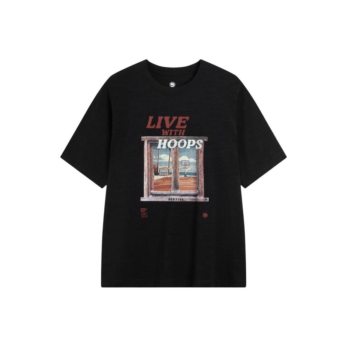 Li-Ning Breathable Loose Fit Round Neck Letter Print Short Sleeve T-Shirt Men Tops AHSV221-4 M
Li-Ning Breathable Loose Fit Round Neck Letter Print Short Sleeve T-Shirt Men Tops AHSV221-4 M