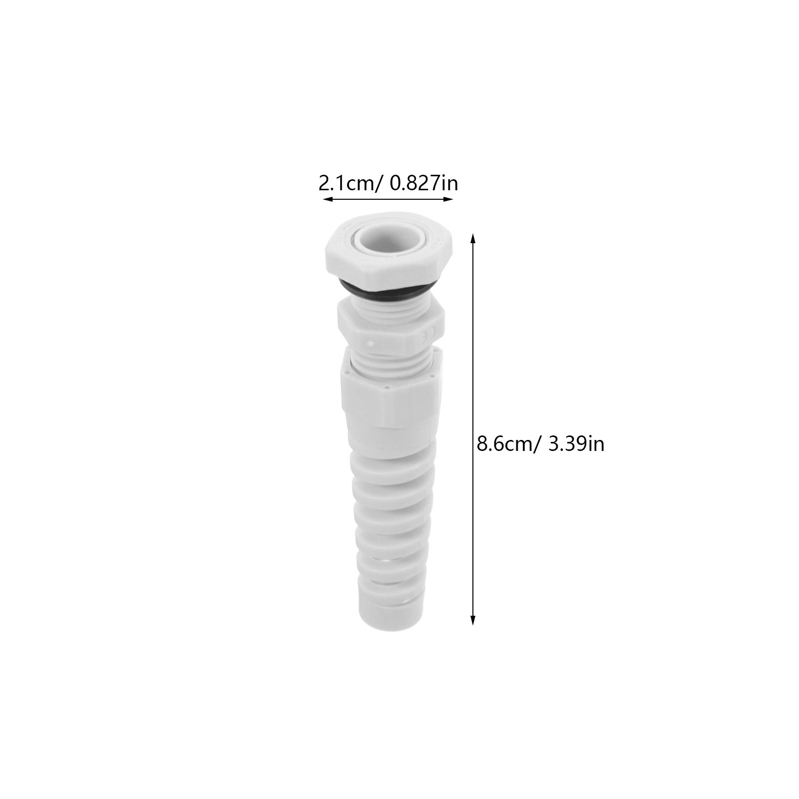 10pcs Cable Strain Relief Connectors 4-8Mm Waterproof Nylon Adjustable Cord Grip For Industrial Automation Control Panel білий
10pcs Cable Strain Relief Connectors 4-8Mm Waterproof Nylon Adjustable Cord Grip For Industrial Automation Control Panel білий