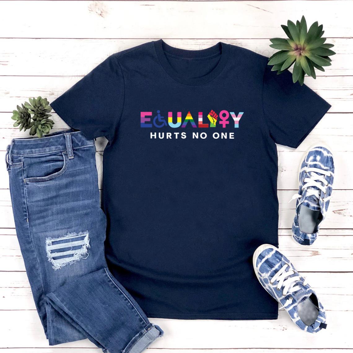 Equality Hurts No One Футболка ЛГБТ Футболка Equal Rights Футболка Gay Pride Футболки унісекс Графічні футболки Чорні топи Lifes Matter XXXL
Equality Hurts No One Футболка ЛГБТ Футболка Equal Rights Футболка Gay Pride Футболки унісекс Графічні футболки Чорні топи Lifes Matter XXXL