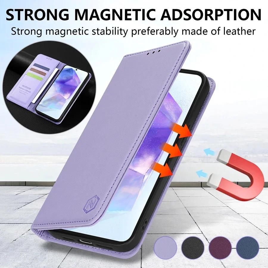 Wallet Skin friendly Strong Magnetic Card Slot Flip Leather Case For Samsung Galaxy A05s A06 A13 A14 A15 A16 A34 A35 A53 A54 A55 Galaxy A13 чорний
Wallet Skin friendly Strong Magnetic Card Slot Flip Leather Case For Samsung Galaxy A05s A06 A13 A14 A15 A16 A34 A35 A53 A54 A55 Galaxy A13 чорний
